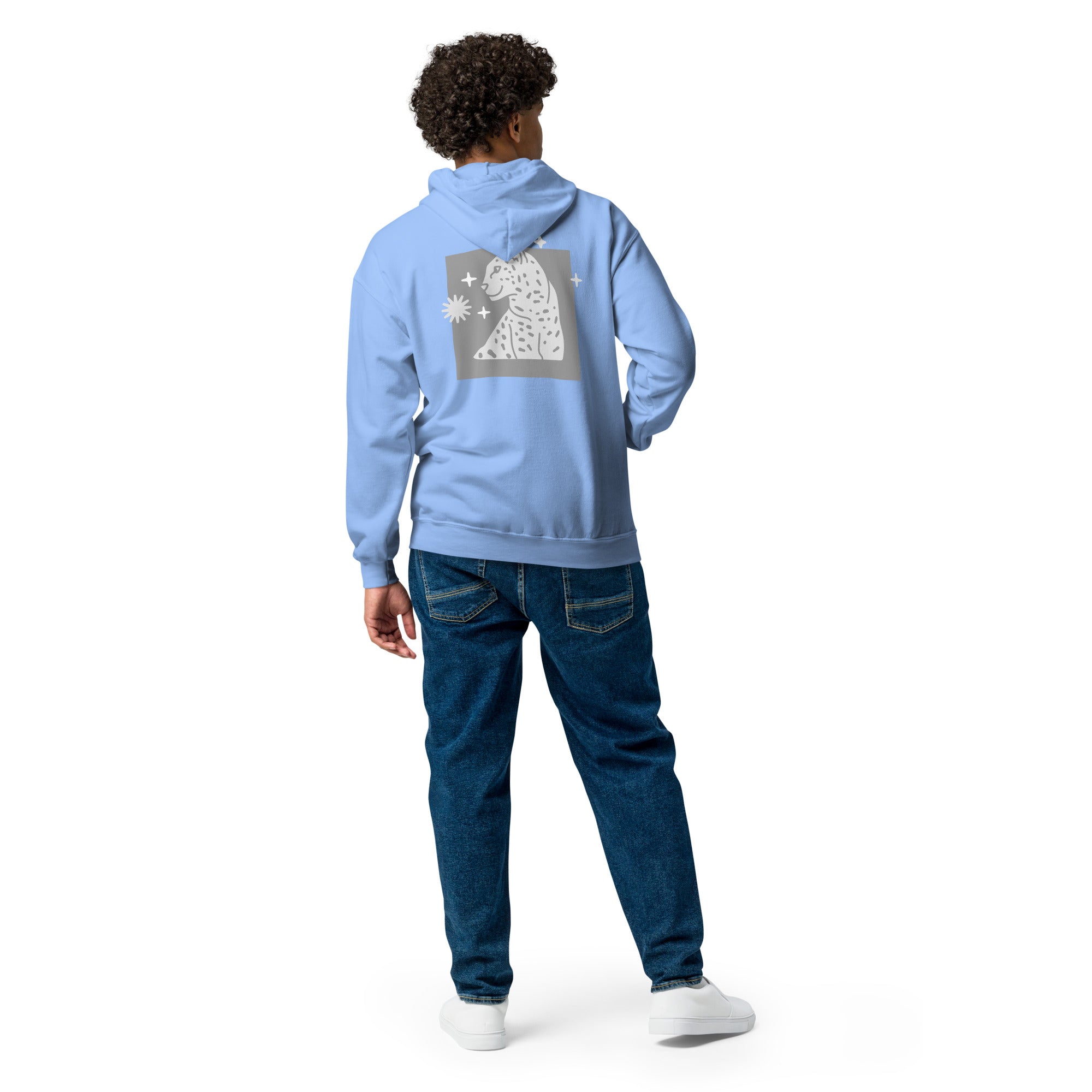 TIGER'S POSE -Unisex heavy blend zip hoodie