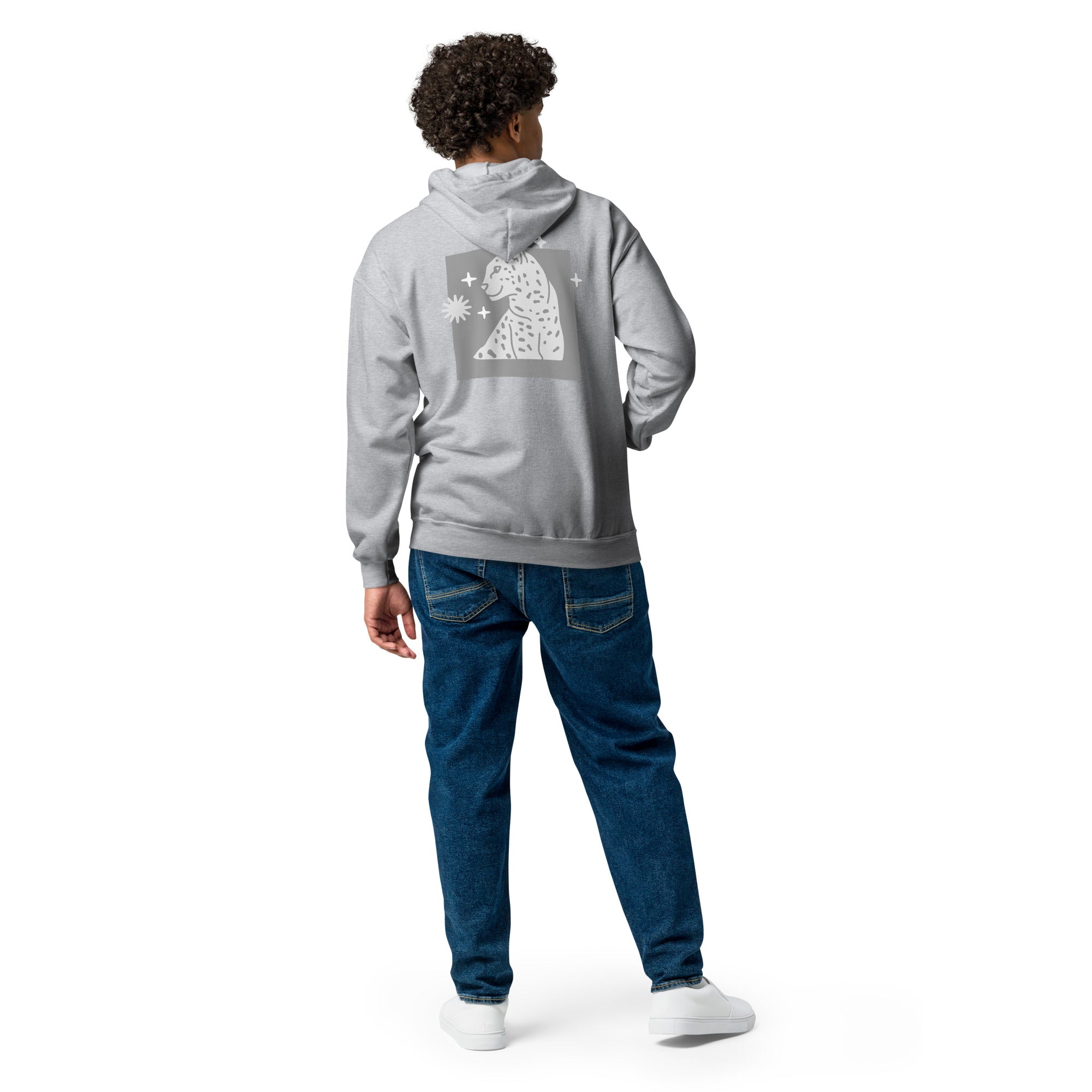 TIGER'S POSE -Unisex heavy blend zip hoodie