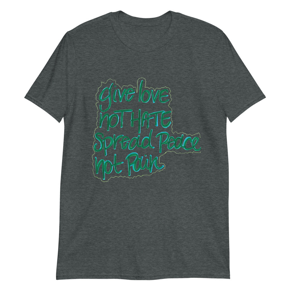 spread peace Short-Sleeve women  T-Shirt