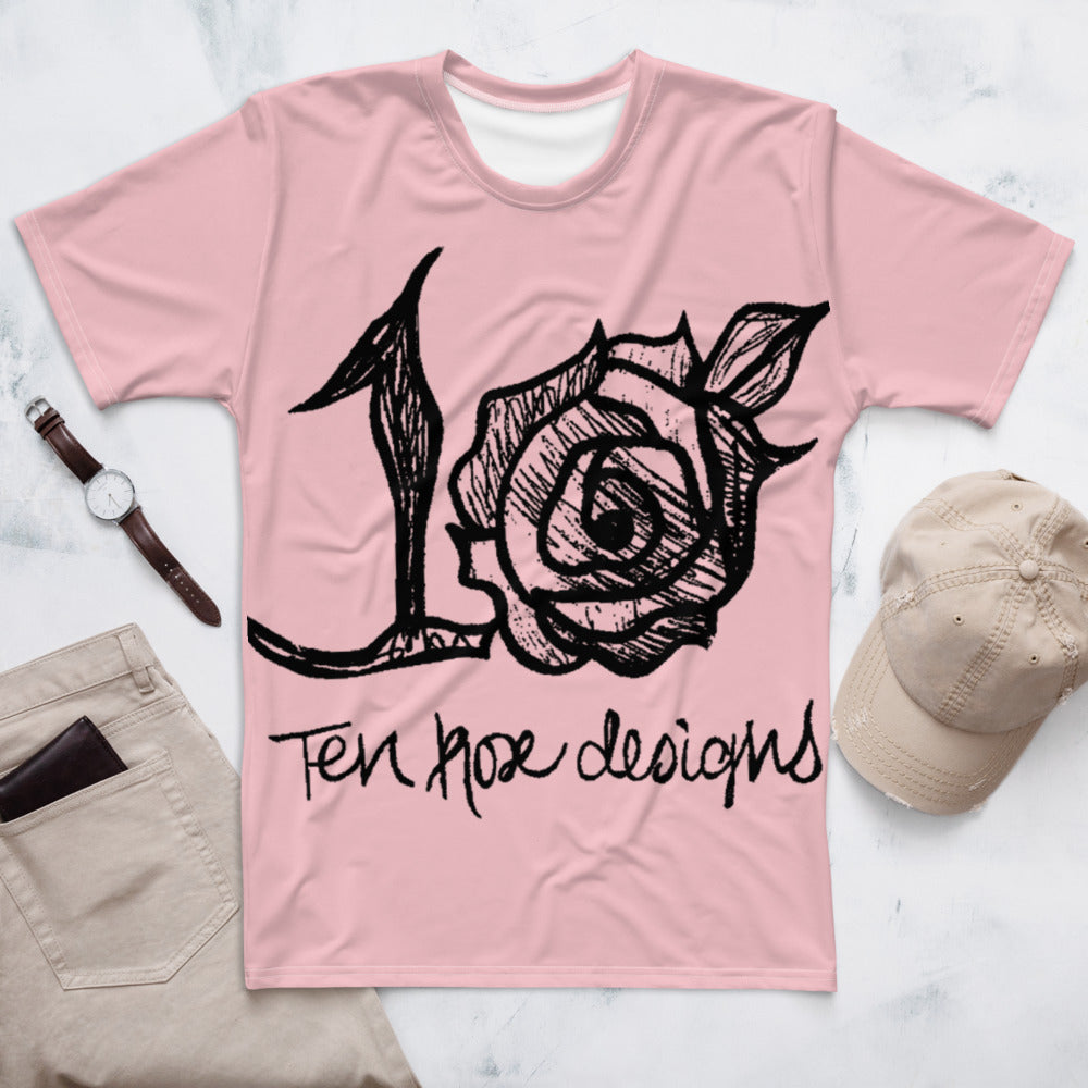 ten rose.classic logo Men's T-shirt