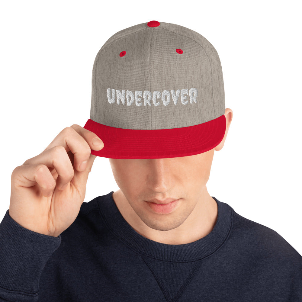"undercover"  Snapback Hat