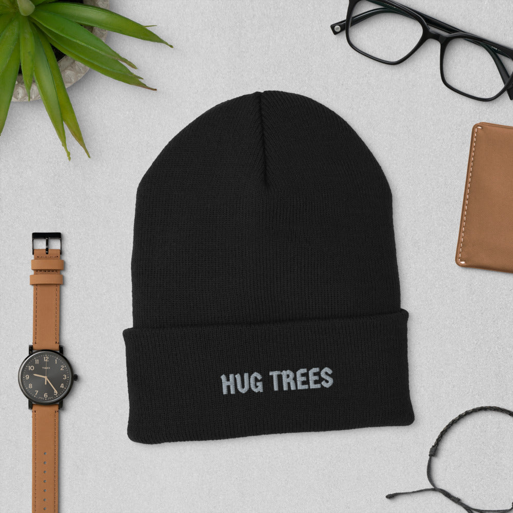 HUG TREES Cuffed Beanie