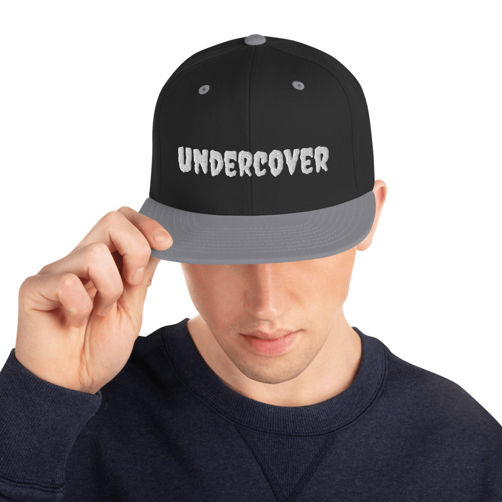 "undercover"  Snapback Hat
