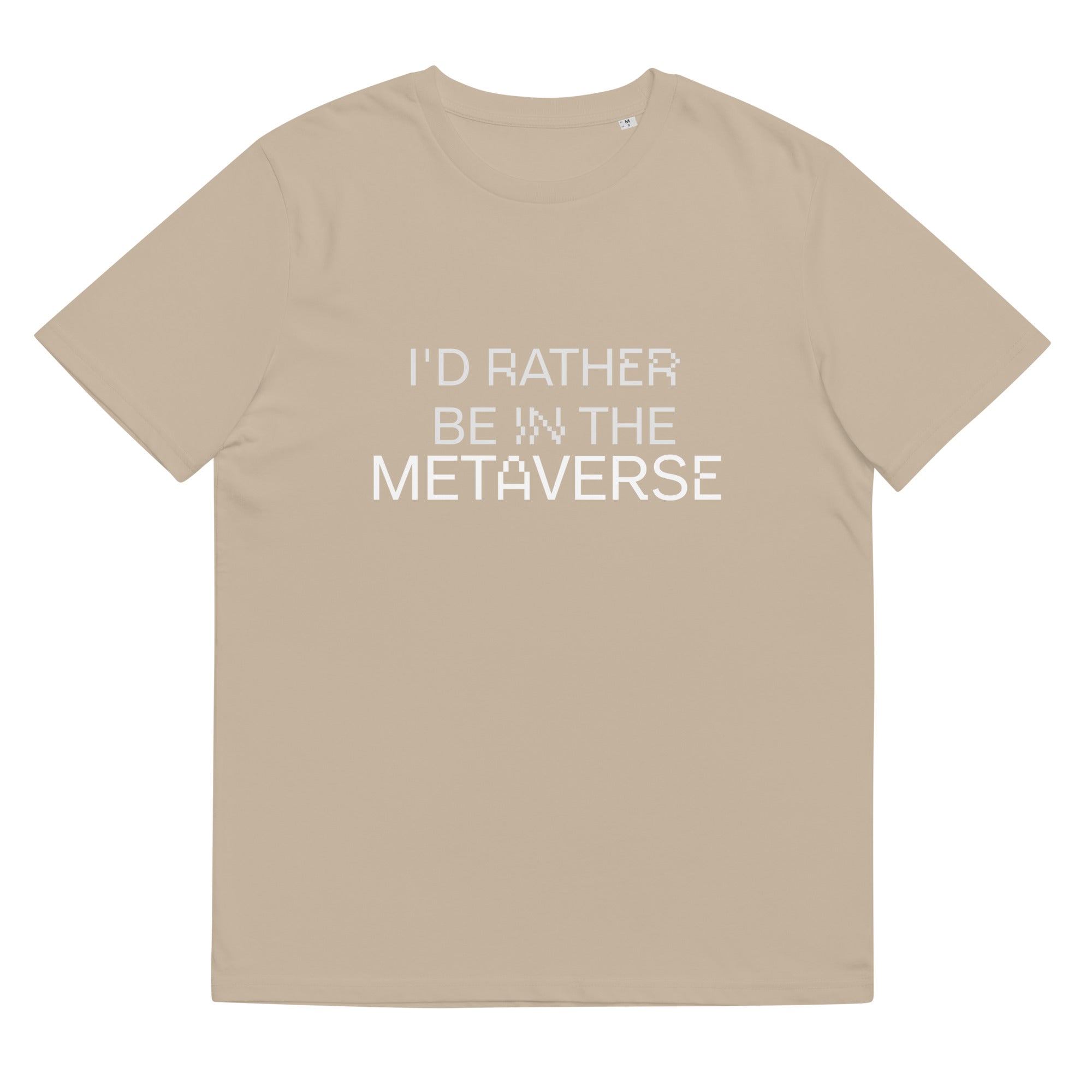 METAVERSE organic cotton t-shirt