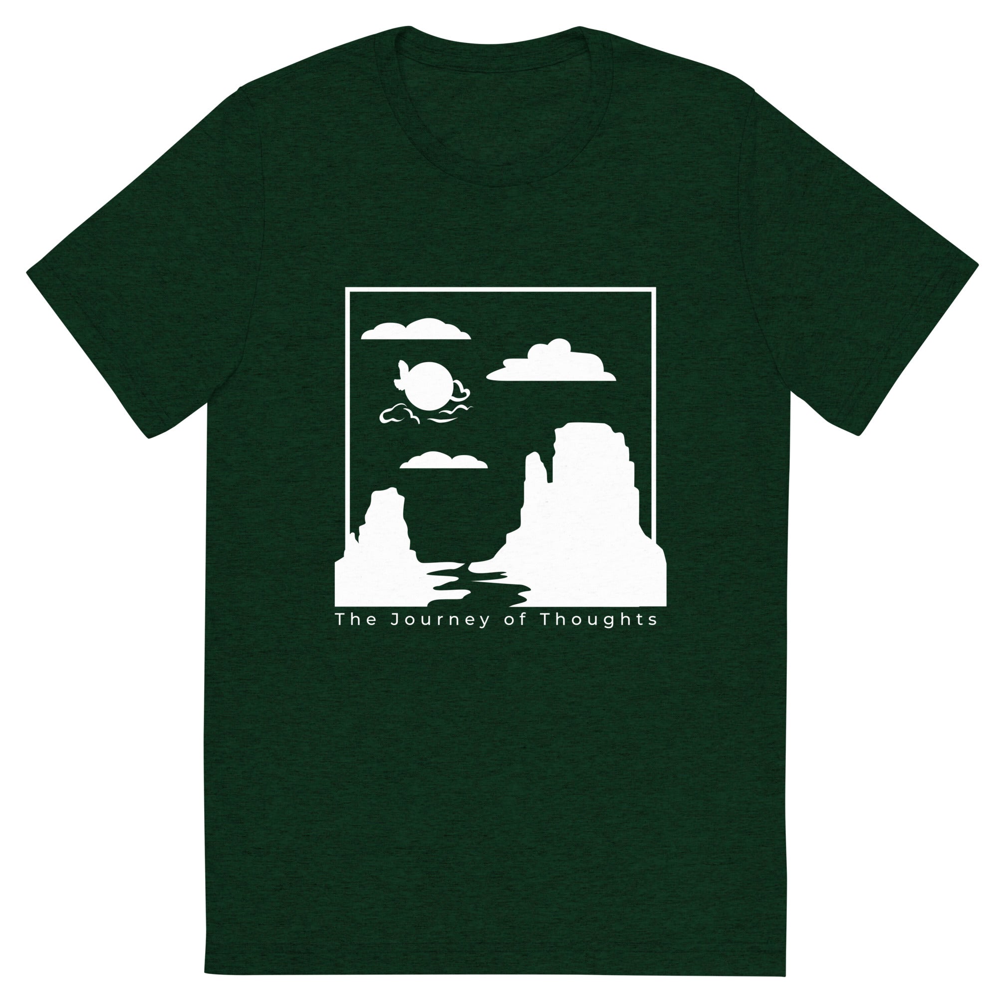 The journey of thoughts- a tale to ta tell collection short sleeve t-shirt