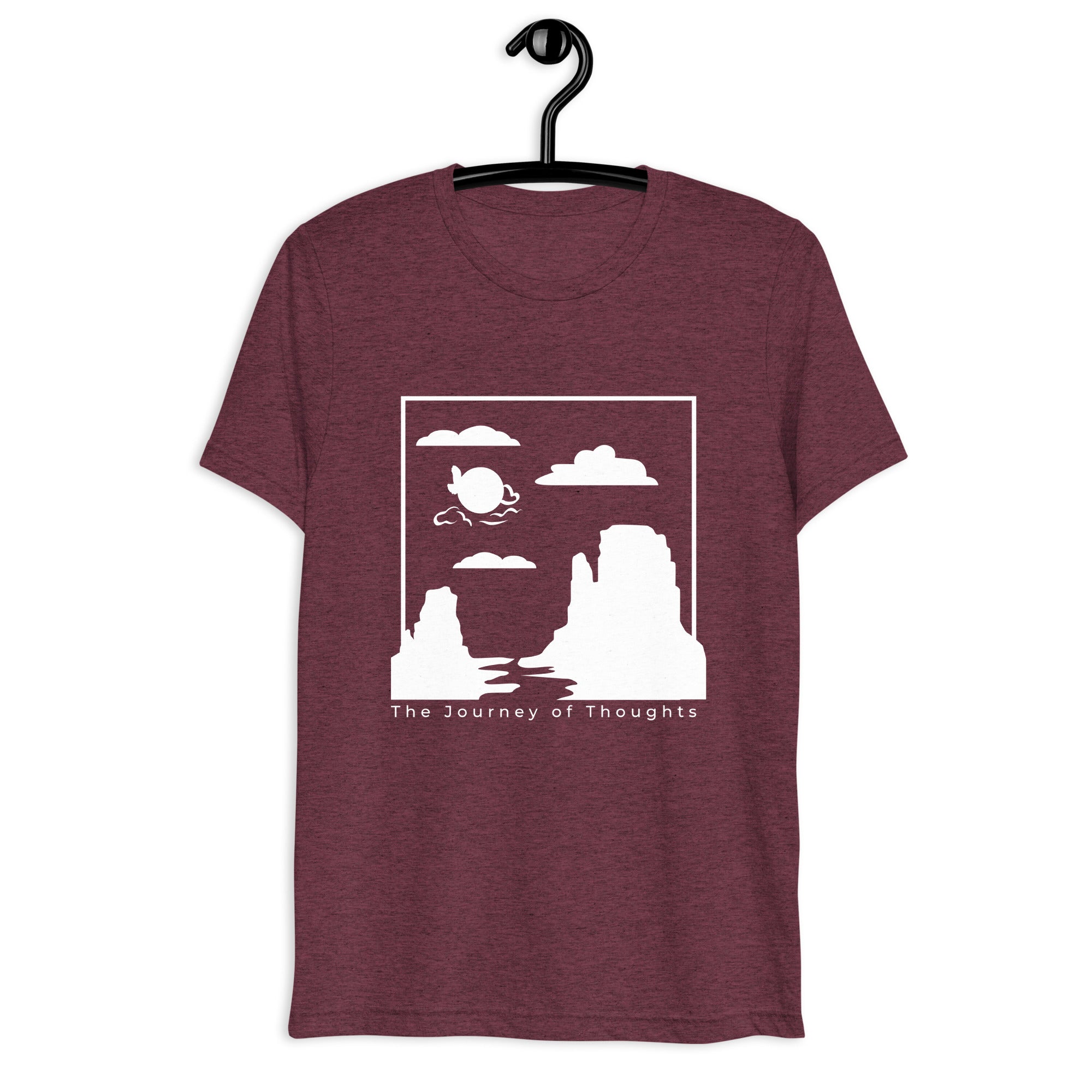 The journey of thoughts- a tale to ta tell collection short sleeve t-shirt